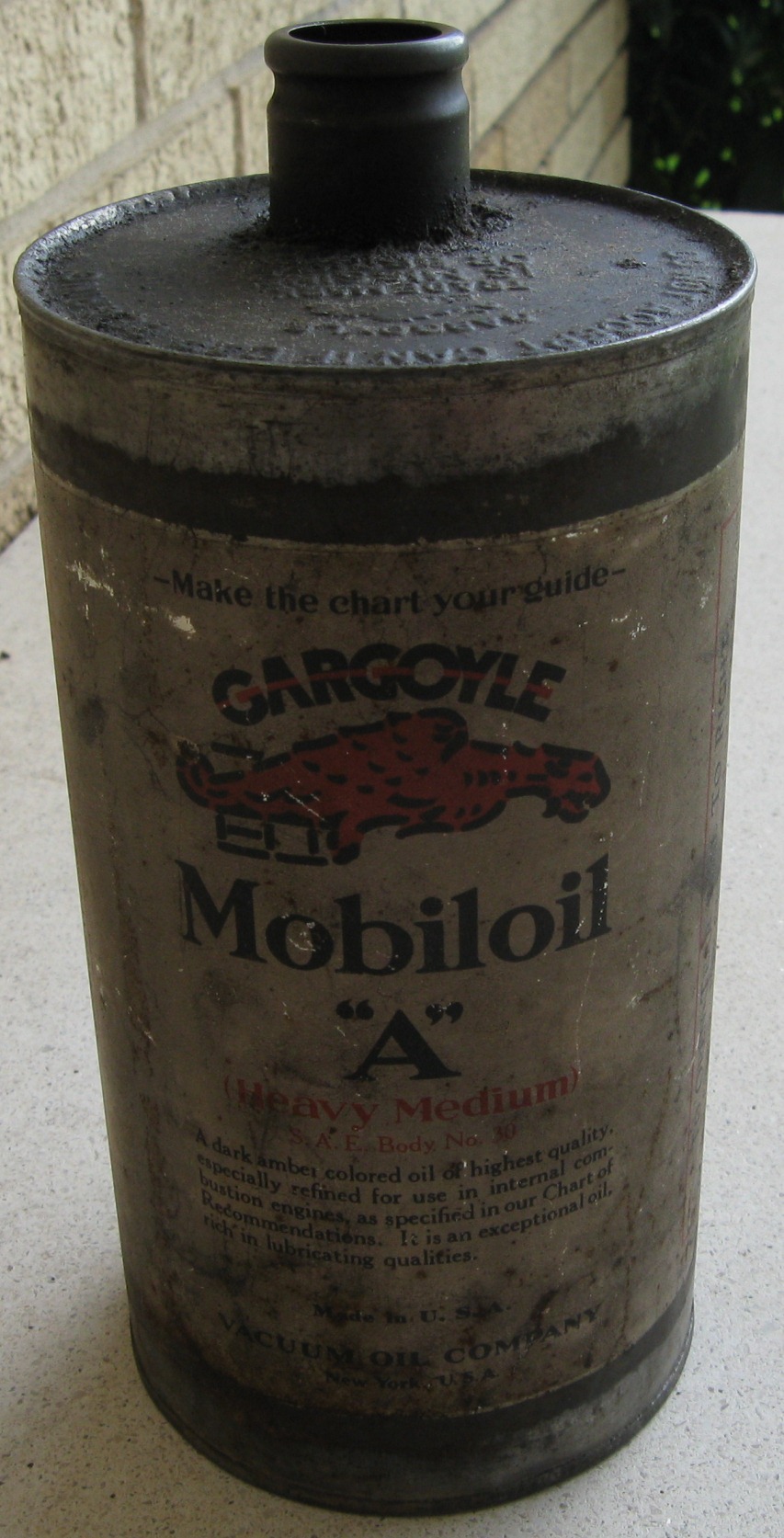 Gargoyle Mobiloil by Vacuum Oil Company